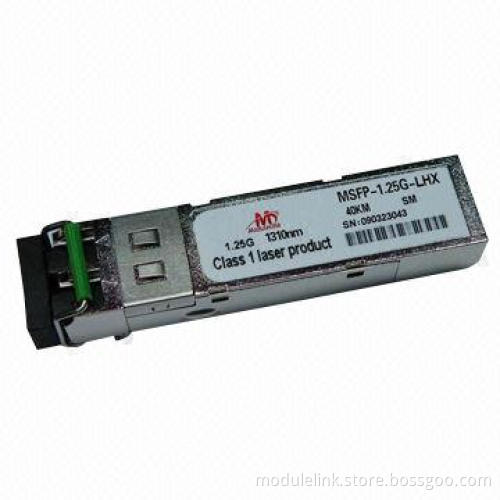 Fiber-optic Module, SFP 1.25Gb/s 1,550nm 40km by Industry Range